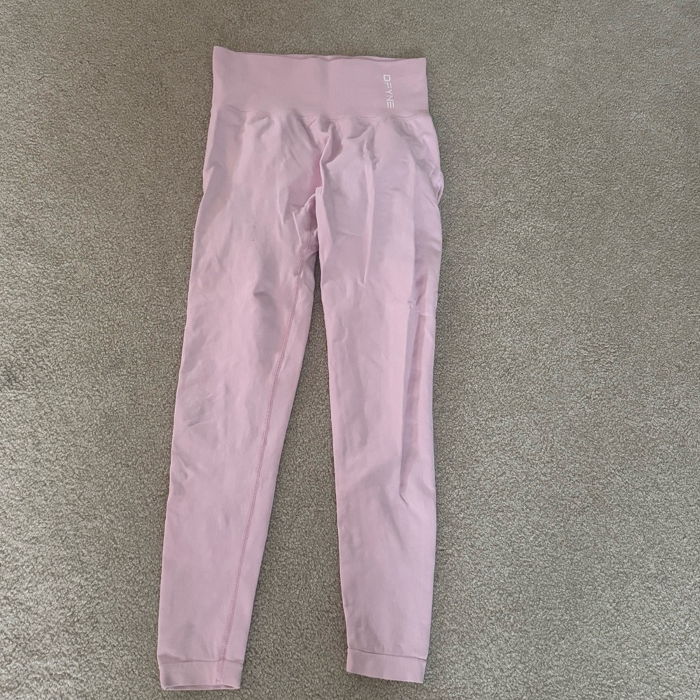 Dfyne Pink Leggings